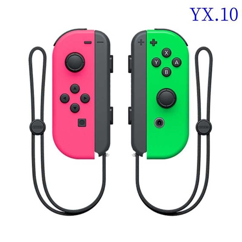 YX.10 Switch コントローラー　スプラトゥーン風　ジョイコン- 好評 新品 上品 [hag]