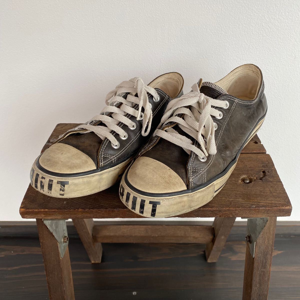 アンダーカバー UNDERCOVERISM 13AW BRUIT レザー スニーカー アンダーカバー UNDERCOVERISM 13AW BRUIT レザー スニーカー
