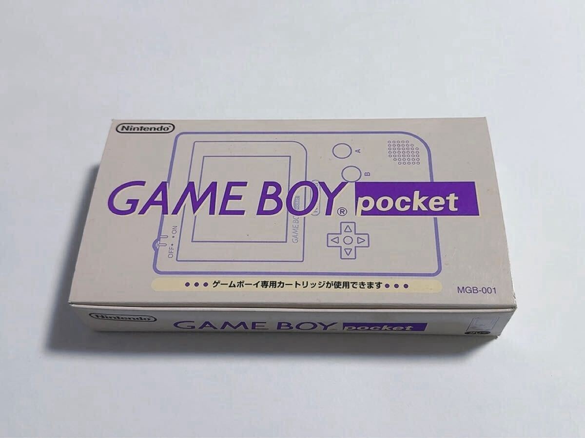 美品 新品同様 ゲームボーイポケット GBP 本体 グレー ゲームボーイ ポケット GAMEBOY POCKET Nintendo グレー ゲームボーイポケット