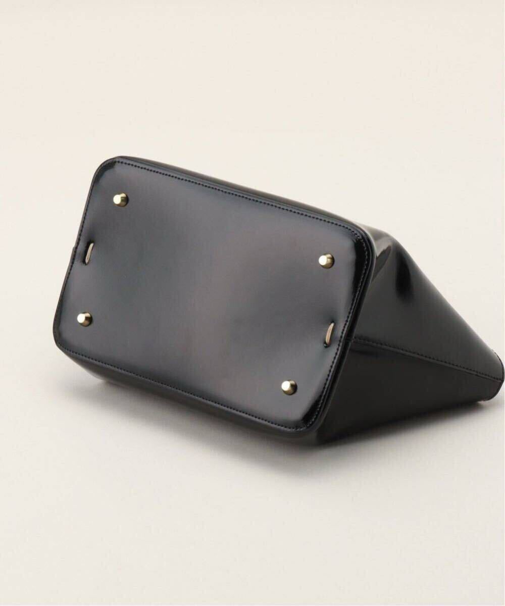 ◇24SS CHRISTIAN VILLA /クリスチャン ヴィラ タックトートバッグ ショルダー付き ブラック 42900円◆_画像7