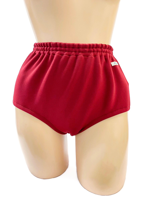 ★日本製オリジナル★【wbb-5770 SchoolMateノーマルブルマー エンジ/M】体操着 スポーツ 体育 ジャージ パンツ スクール コスプレ