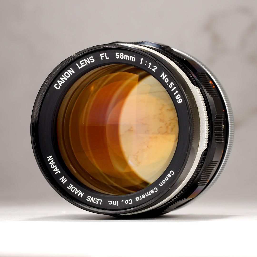 アダプターつき】動作◎ Canon FL 58mm F1.2 199 アダプターつき】動作◎ Canon FL 58mm F1.2 199