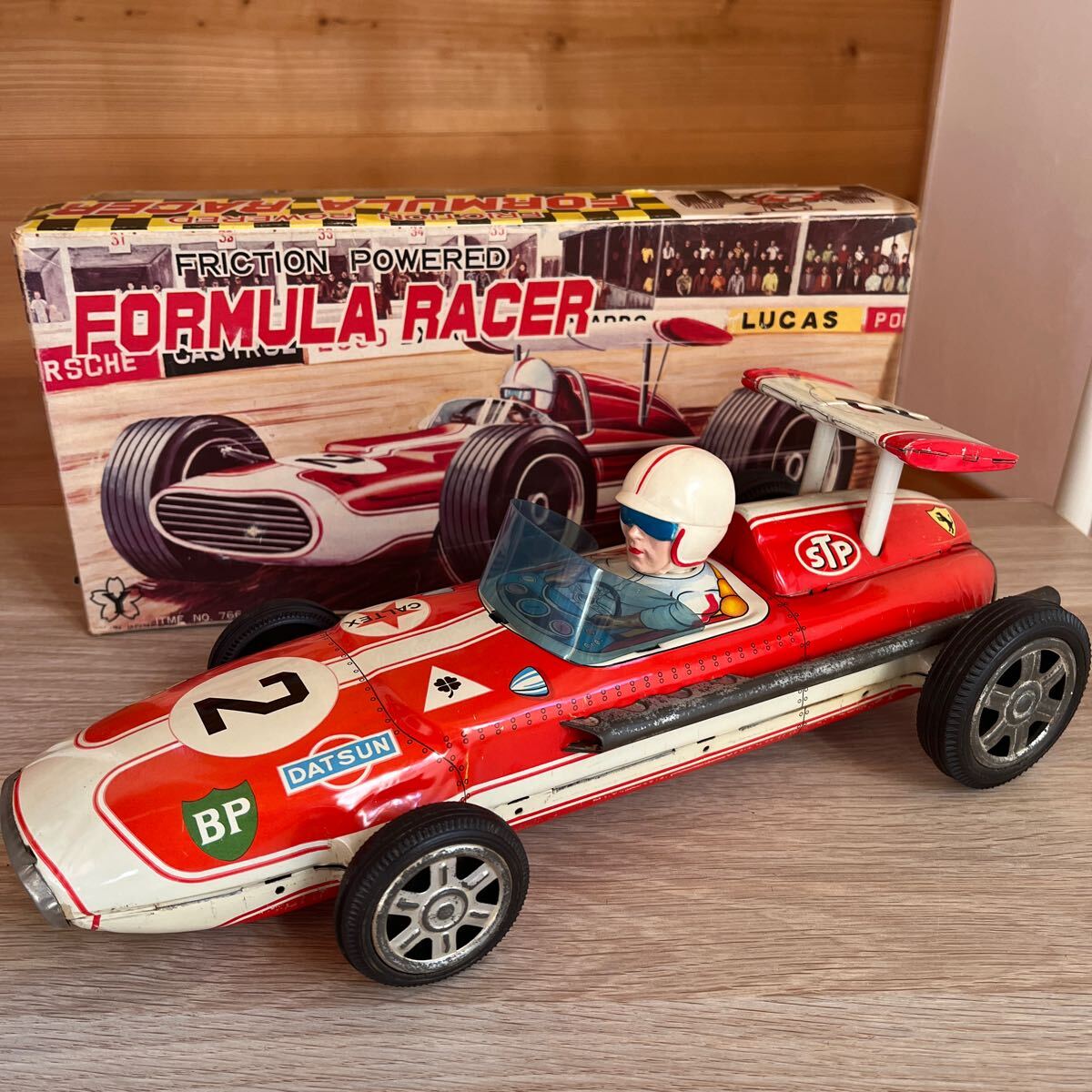 ブリキ　フォーミュラーレーサー　レーシングカー