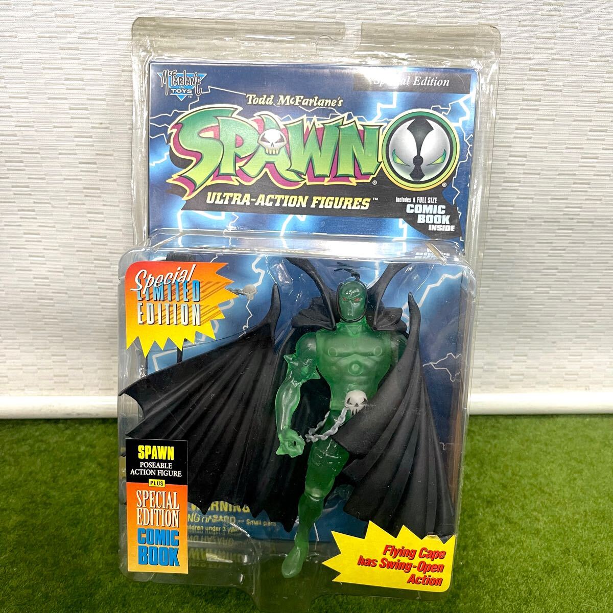 4 ★☆新品未使用品 マクファーレントイズ ウルトラ デグションフィギュア SPAWN/スポーン クリアスポーン