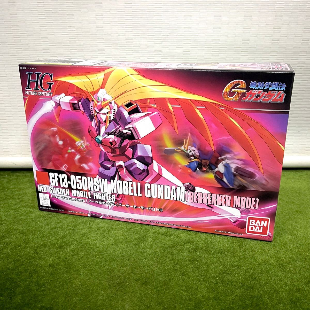 ★☆新品未使用品 BANDAI/バンダイ プラモデル 1/144 HG 機動武闘伝 Gガンダム GF13-050NSW ノーベルガンダム バーサーカーモード