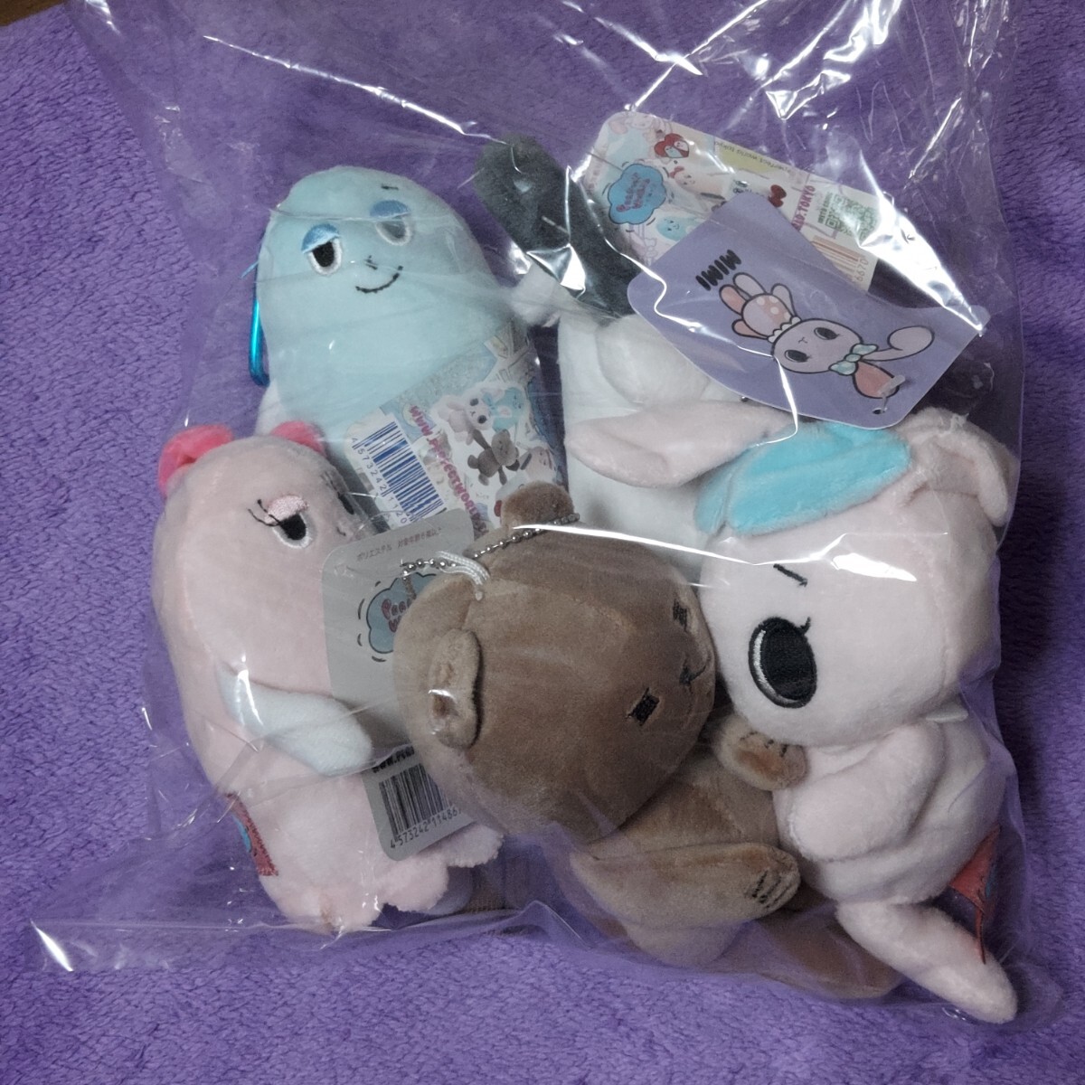 the friendly ghost OZ and Roo おばけのオズとルー ぬいぐるみ マスコット ５体セット