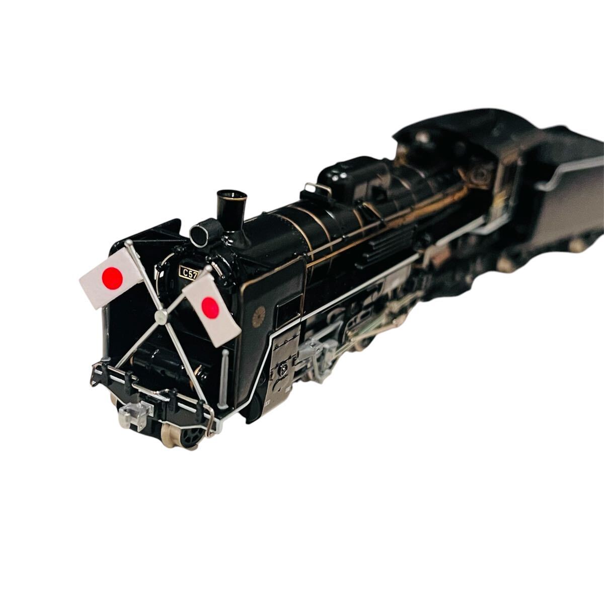 貴重 マイクロエース Nゲージ蒸気機関 C57-1 お召指定機 改良品 A9908 MICROACE 鉄道模型