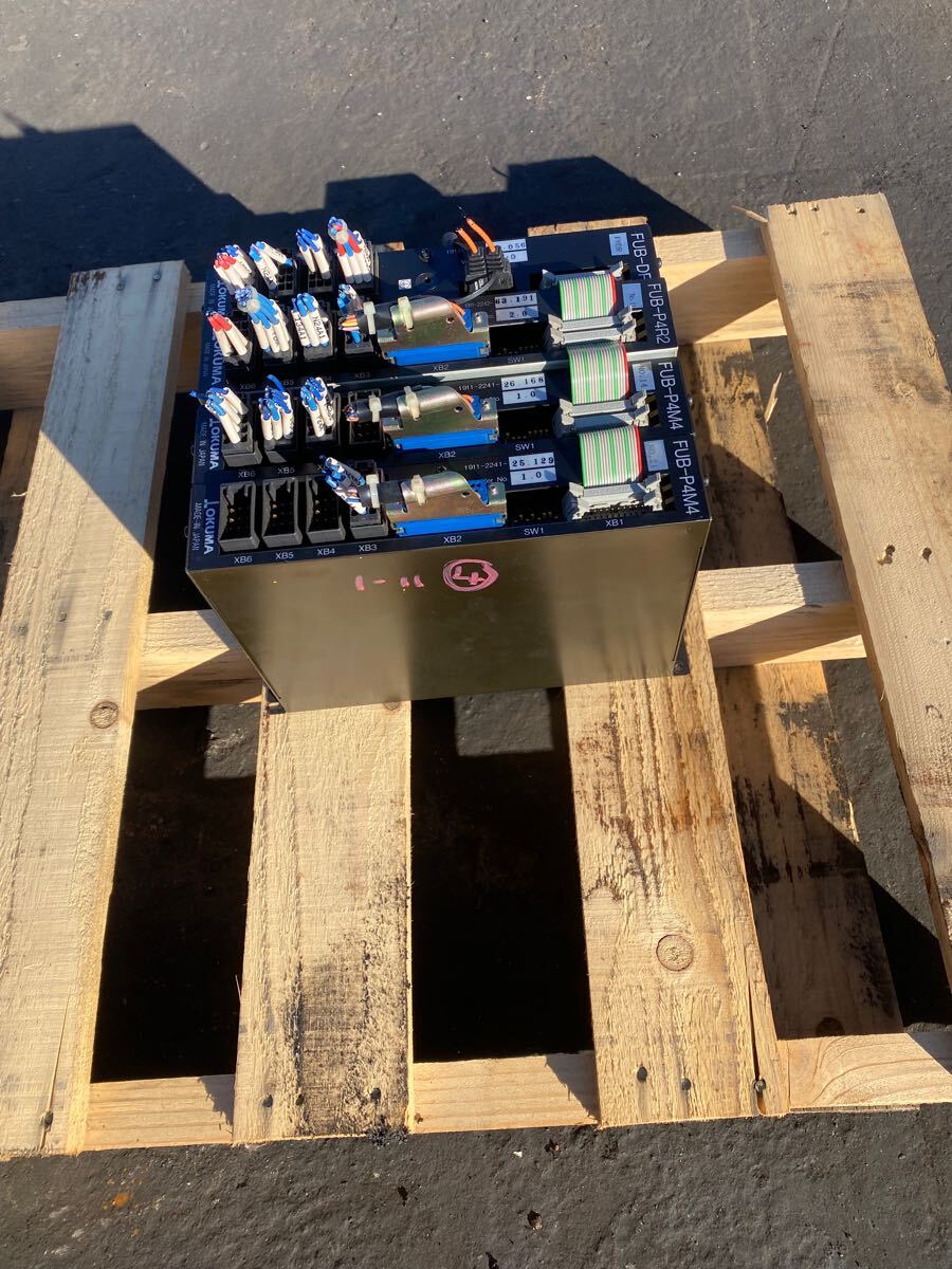 その他 Okuma PLC Module/Rack with (1) FUB-DR, (1) FUB-P4R2, (2) FUB-P4M4 Modules