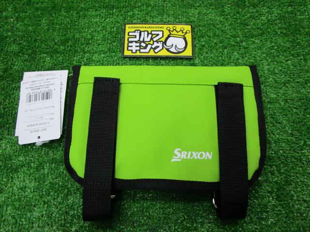 GK石川橋●新品858 ダンロップ◆スリクソン ポーチ◆GGF-B3016◆グリーン◆