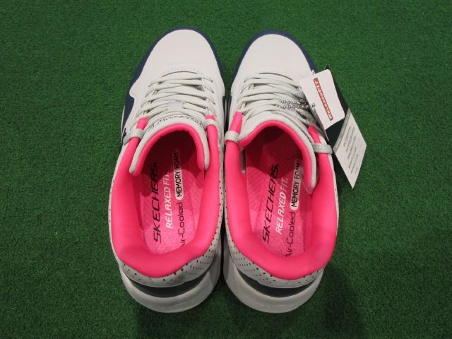 GK豊田▼ 792 【23.0ｃｍ】【レディース】新品■スケッチャーズ■スケッチエア ドス■スパイクレス■123004■SKECH-AIR DOS■GY/NV