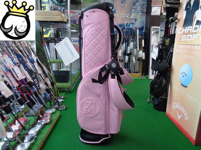 GK豊田▼ 311 【新品】G FORE ■DAYTONA LTD■スタンドキャディバッグ■ピンク■オススメ♪
