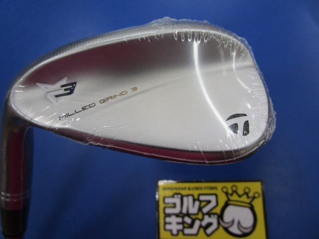 GK石川橋●新品189 【値下げ】【レフティー】 テーラーメイド◆MILLED GRIND3 Chrome◆56SB-12◆MODUS3TOUR105◆S◆ミルドグラインド3◆