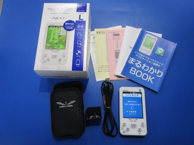 GK三好◆ 874 【中古 距離測定器】イーグルビジョン NEXT EV-732◆ネクスト◆GPSゴルフナビ◆ゴルフ距離計◆