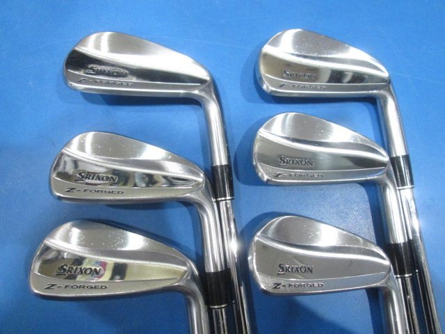 GK鈴鹿☆ 中古623 ダンロップ（スリクソン）★スリクソンZ FORGED★MODUS3 TOUR120★5-9?PW★6本セット★S★