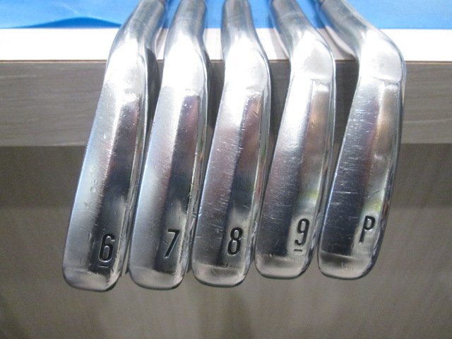 GK鈴鹿☆ 中古745 ダンロップ（スリクソン）★スリクソンZ FORGED II★PROJECT X★6.5★6-9PW ★5本セット★