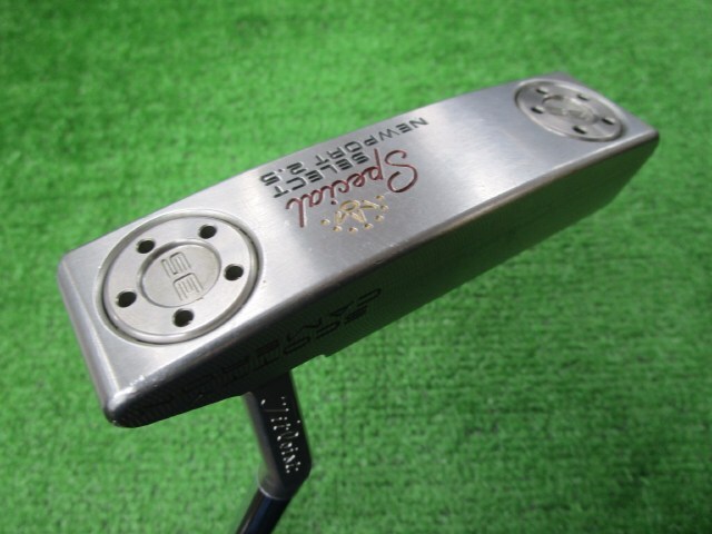 GK古城■ 241 タイトリスト SPECIAL SELECT NEWPORT2.5 パター★オリジナルスチール[34インチ] ★ヘッドカバー有★おすすめ★