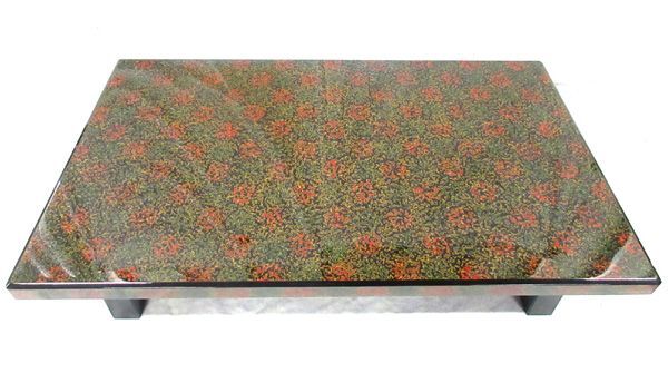□lh676□(G)座卓 九重堆朱 アンティーク家具【シンオクG □lh676□(G)座卓 九重堆朱 アンティーク家具【シンオクG