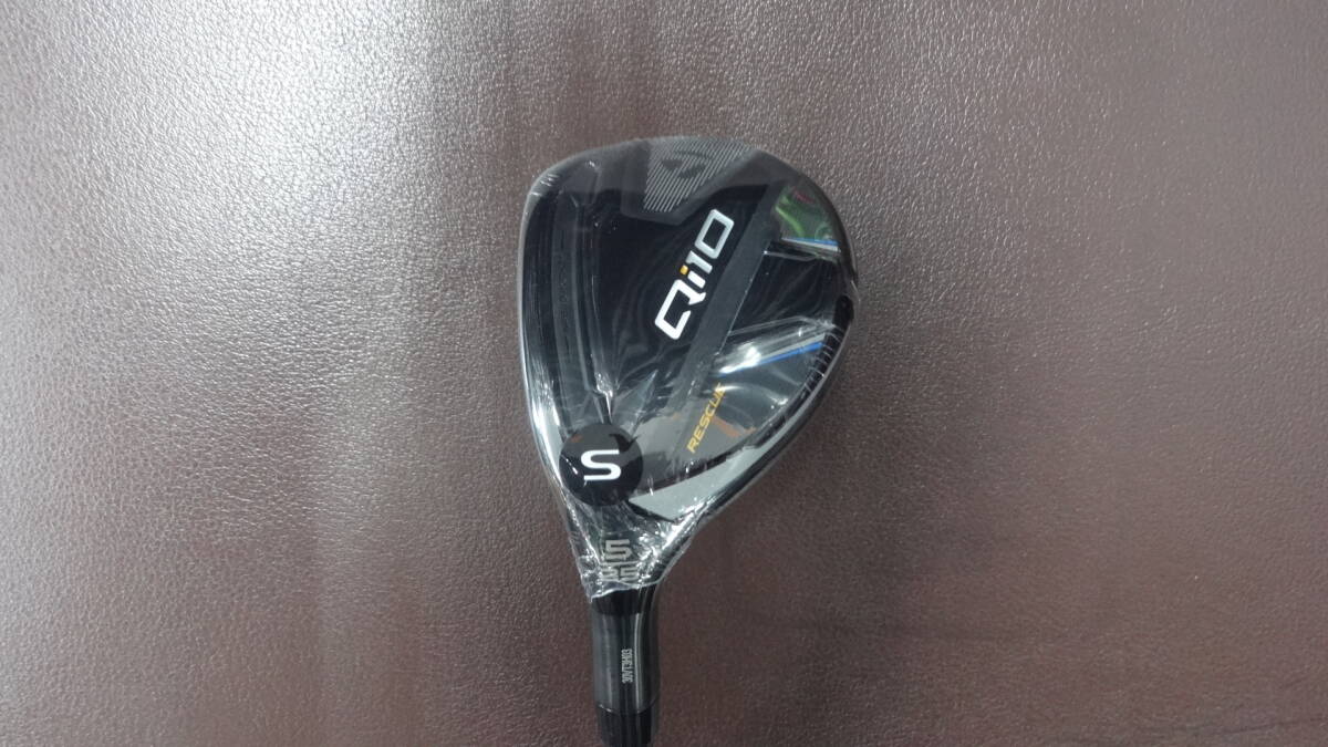 新品★税込★日本正規品　左用　テーラーメイド　Qi10　レスキュー　レフティ　#5　25°　テンセイブルー TM60　硬さS　ヘッドカバー付