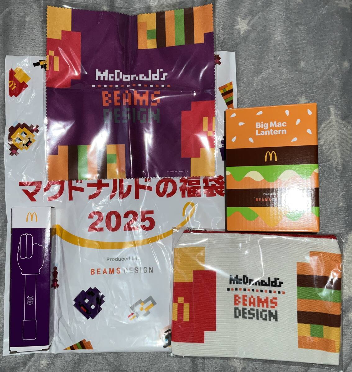 ★☆マクドナルド　福袋　2025 ４点セット　グッズのみ ２個セット BEAMS☆★