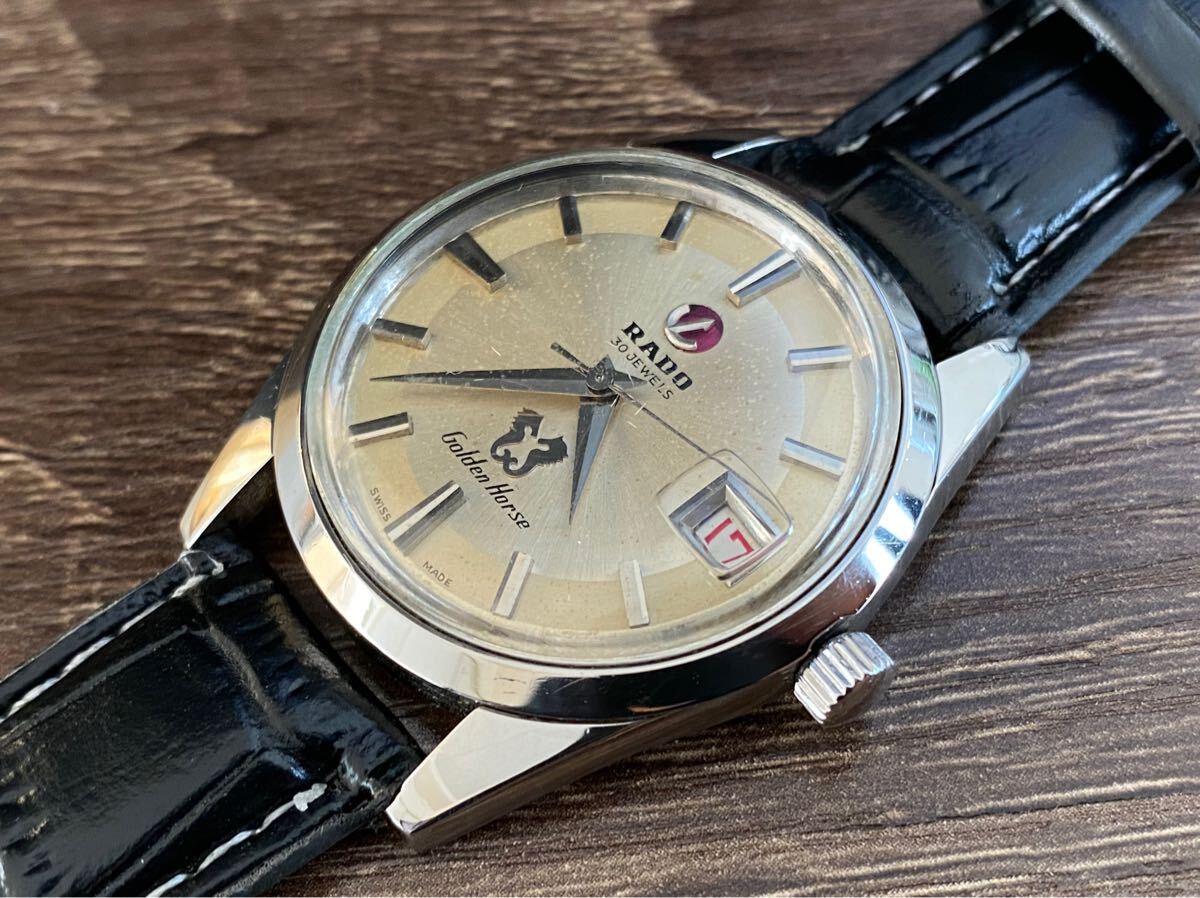 1円〜ラドー ゴールデンホース 30石 Ref.11675 SS シルバー 1円〜ラドー ゴールデンホース 30石 Ref.11675 SS シルバー