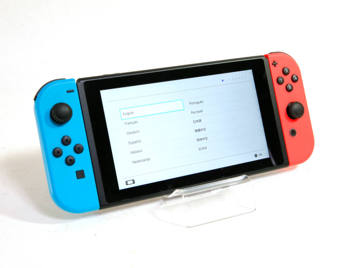 【動作確認・初期化済】 Nintendo ニンテンドー Switch HAD-S-KABAH(JPN) ネオンブルー/ネオンレッド 付属品完品 札幌 質屋 iPawn