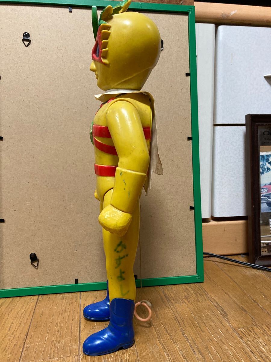 月の化身レインボーマン・ダッシュ1/米澤玩具70年代H:約38cm 月の化身レインボーマン・ダッシュ1/米澤玩具70年代H:約38cm