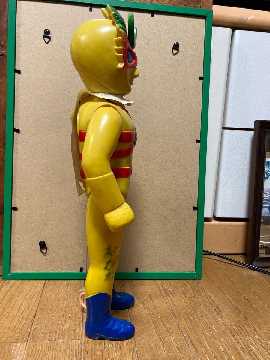 月の化身レインボーマン・ダッシュ1/米澤玩具70年代H:約38cm 月の化身レインボーマン・ダッシュ1/米澤玩具70年代H:約38cm