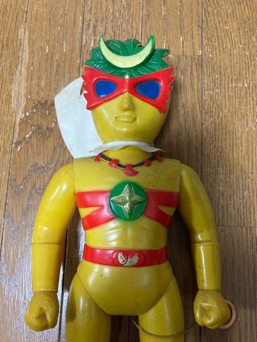 月の化身レインボーマン・ダッシュ1/米澤玩具70年代H:約38cm 月の化身レインボーマン・ダッシュ1/米澤玩具70年代H:約38cm