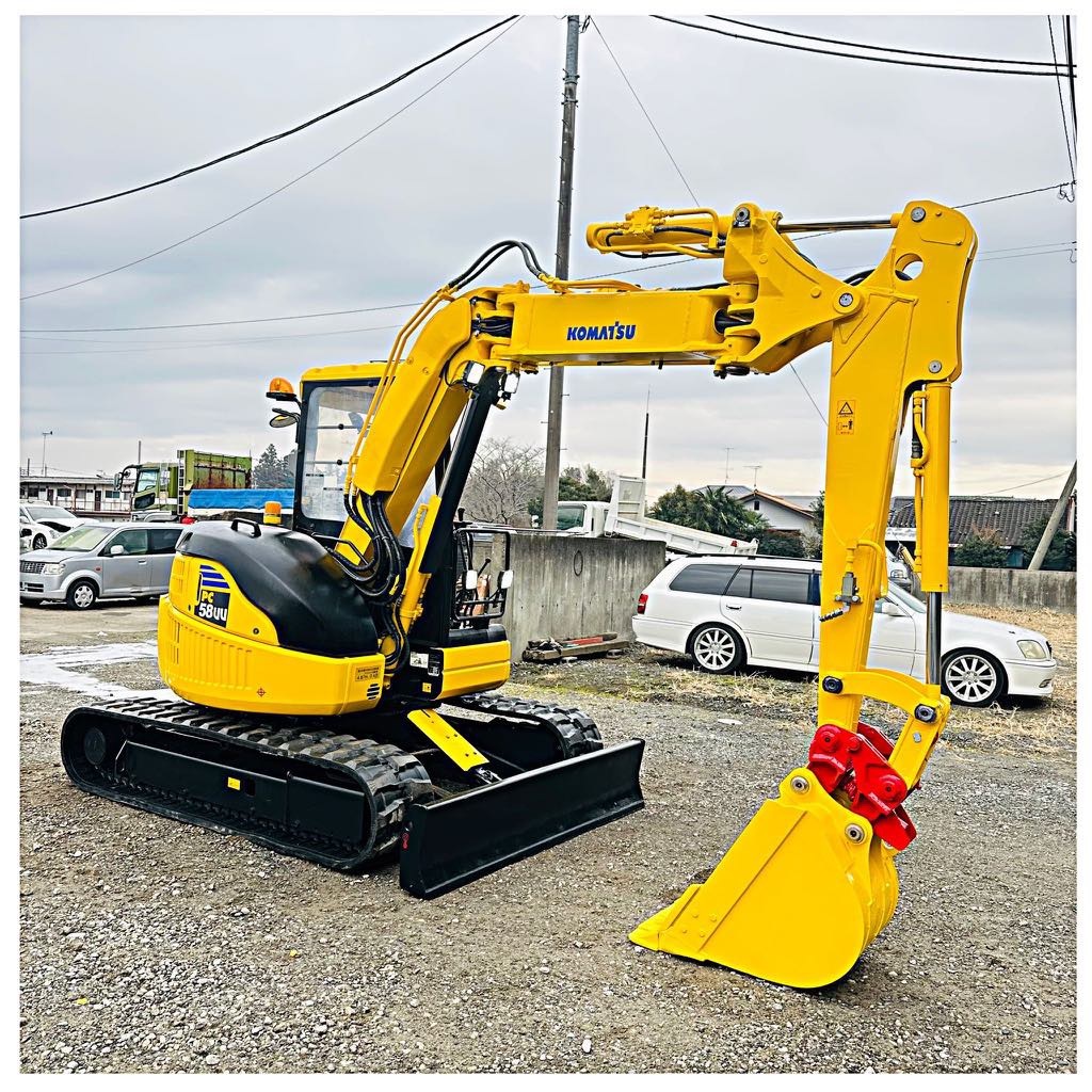 コマツ(KOMATSU) ☆油圧ショベル ☆ PC58UU-5 ☆ユンボ コマツ(KOMATSU) ☆油圧ショベル ☆ PC58UU-5 ☆ユンボ