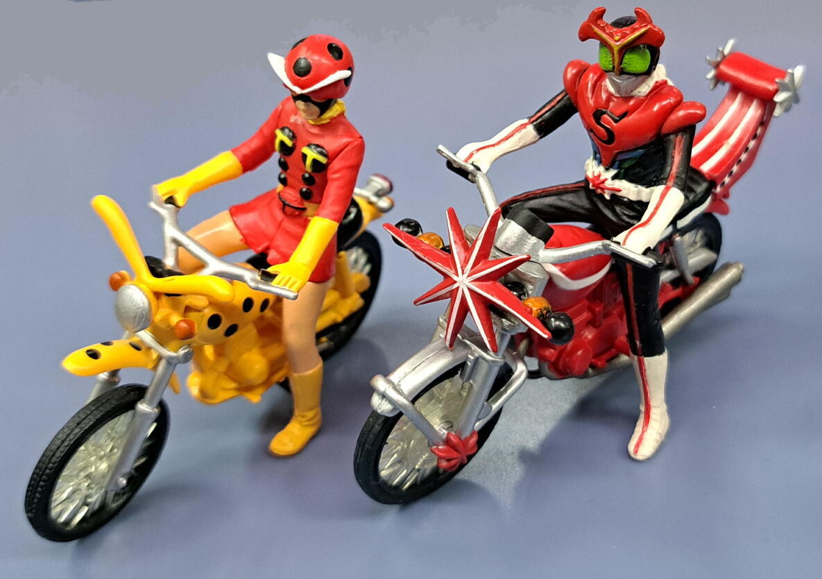 カブトローwith仮面ライダーストロンガー テントローwithタックル 2種セット 特撮メカコレクション ライダーマシンクロニクル4