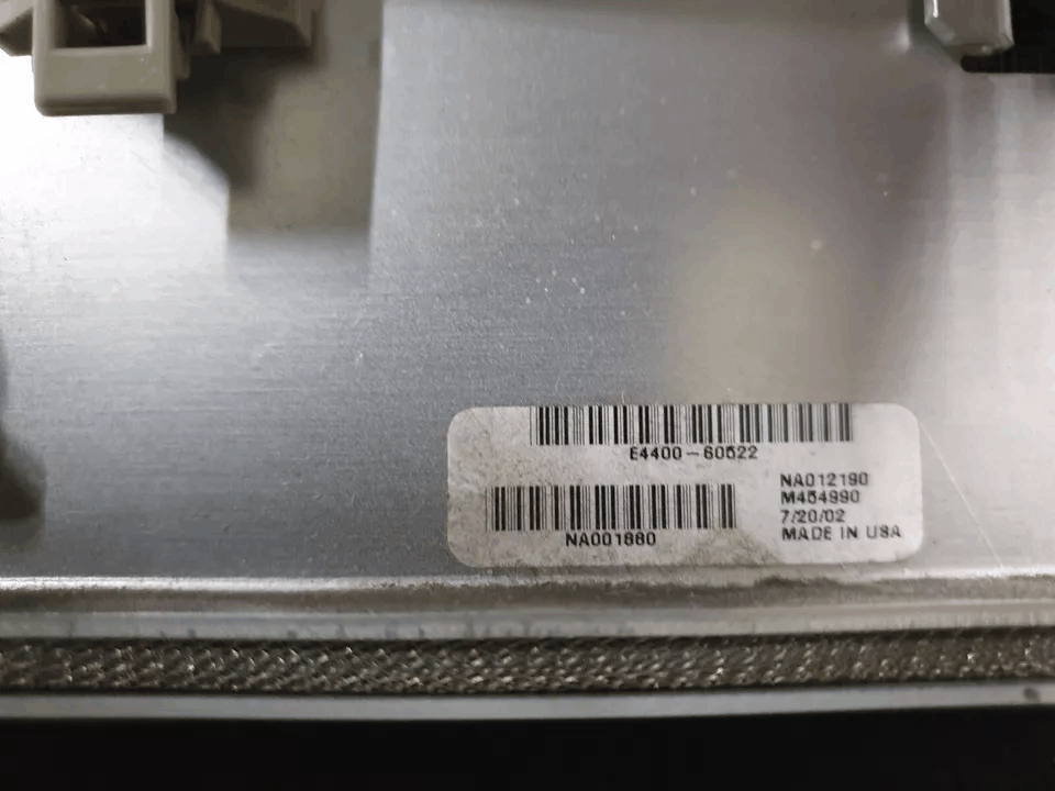 「NBC」「ジャンク」Agilent E4400-60522 E4438C front fanel フロントパネル