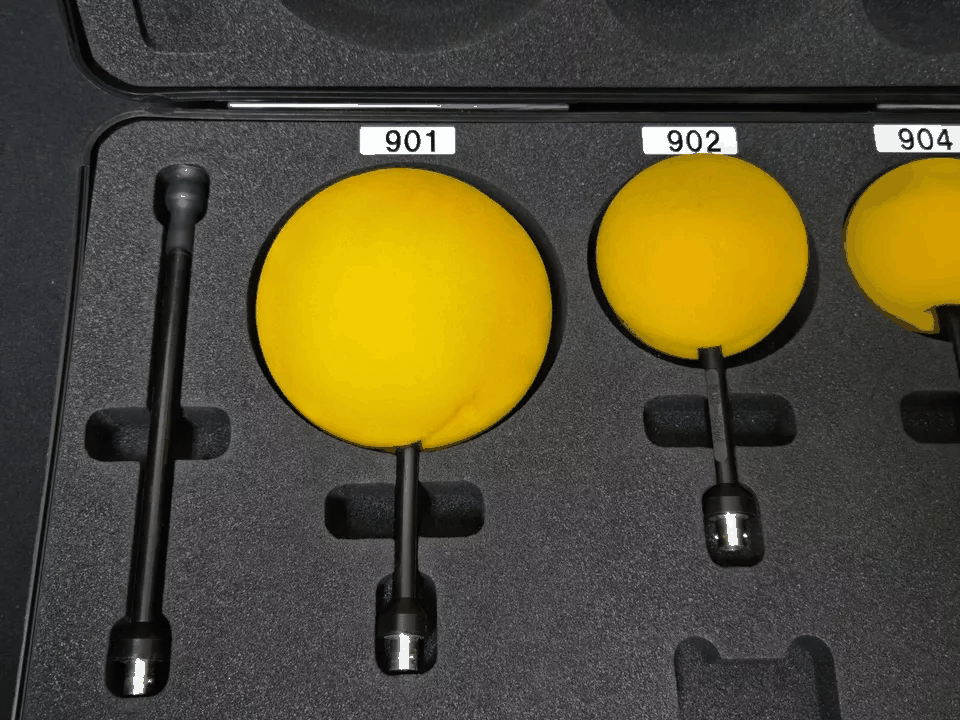 [NBC] ノイズ研究所(NoiseKen) 01-00059A 電磁界プローブセット Field Probes Set, 03-00079A 電磁界プローブヘッドカバー付き (中古)