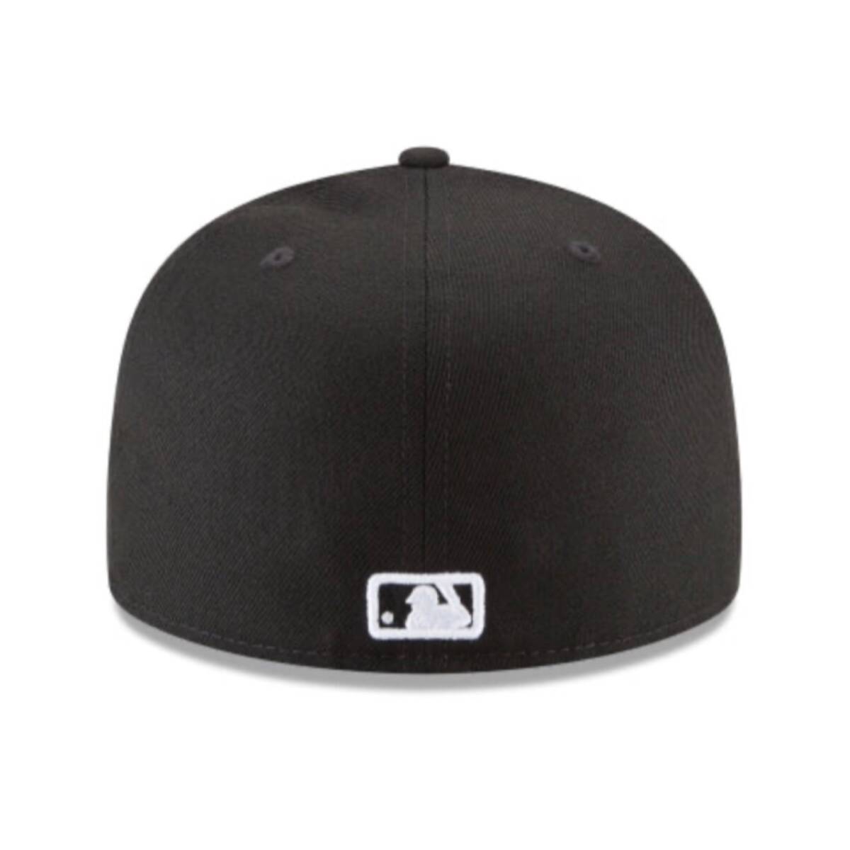 ニューエラ キャップ 帽子 59FIFTY ヤンキース ブラック×ホワイト 59.6cm フラットバイザー MLBキャップ NEWERA 59FIFTY CAP 新品