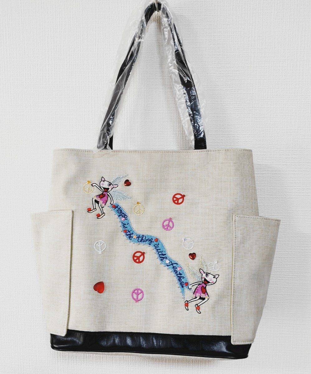 新品未使用アルベロベロぶたさんオレボレブラ キャンパストートバッグ