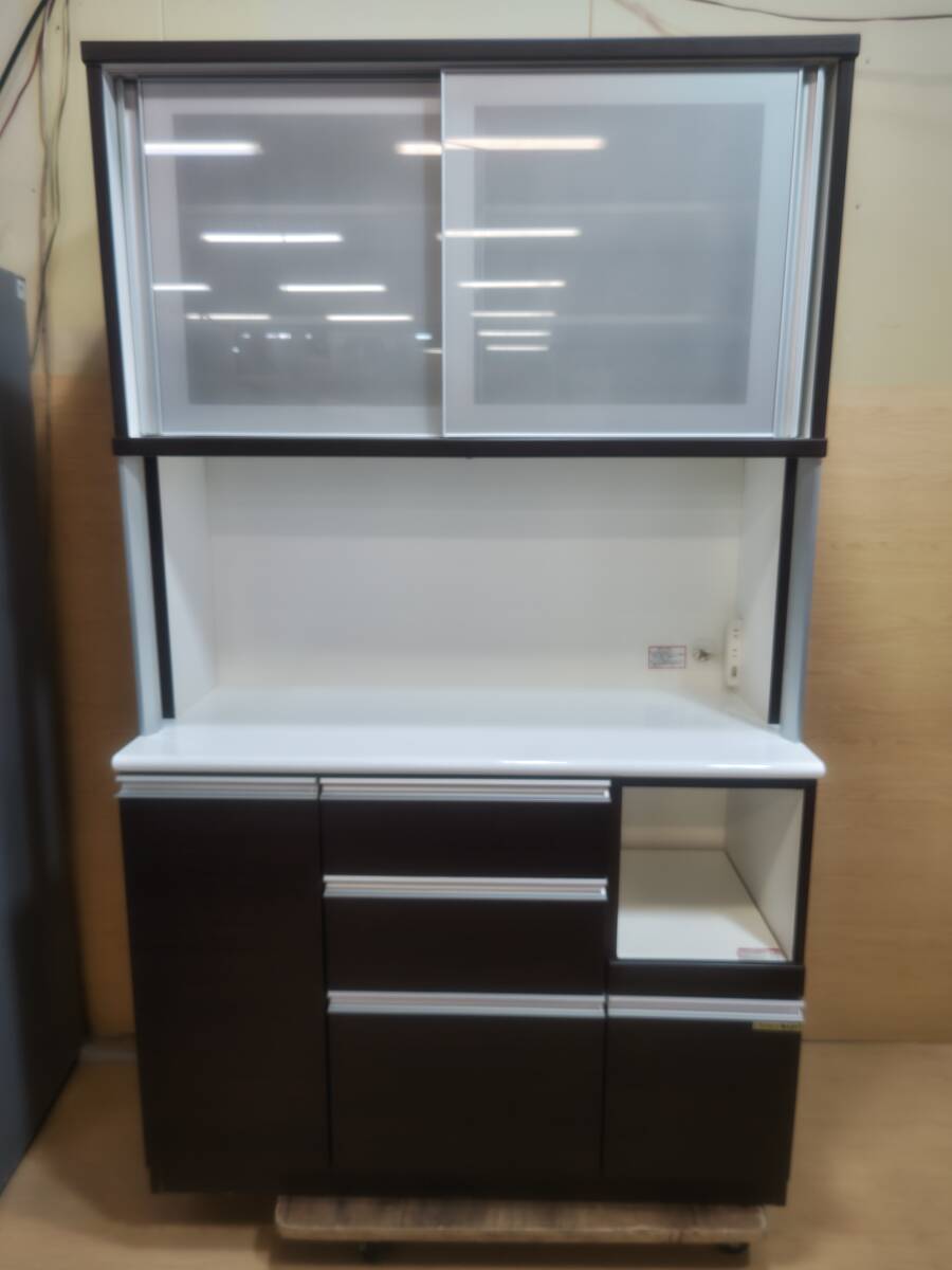 あ//つH3125【埼玉県川口市発】 NITORI ニトリ　キッチンボード　食器棚　引き出し2段ソフトクローズ　直接引き取り大歓迎