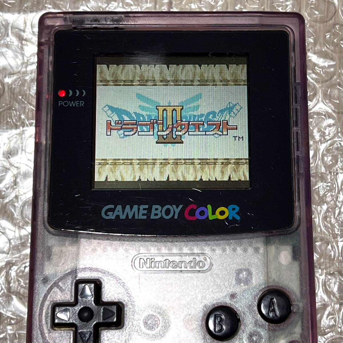 同梱可】中古品 ゲーム ゲームボーイカラー 本体 CGB-001 クリア 同梱可】中古品 ゲーム ゲームボーイカラー 本体 CGB-001 クリア