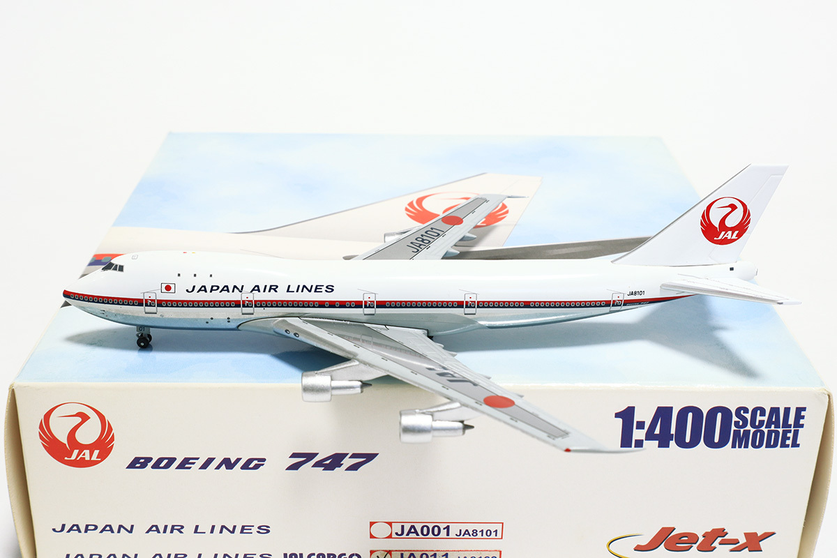 Jet-X 1/400 日本航空 Boeing 747-100 JA8101 Japan Airlines