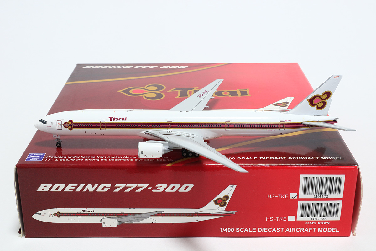 JC Wings 1/400 タイ国際航空 Boeing 777-300 HS-TKE