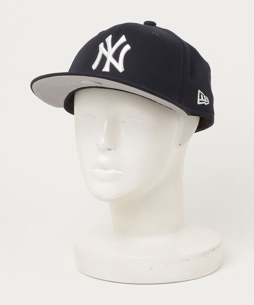 「NEW ERA」 キャップ 7 1/2 ネイビー メンズ