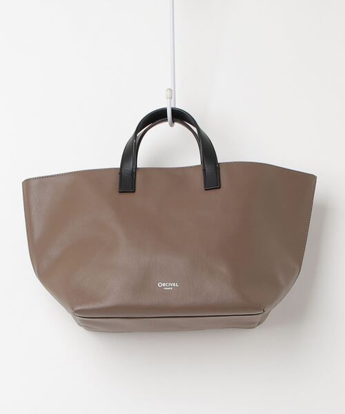 「ORCIVAL」 トートバッグ ONE SIZE ブラウン レディース