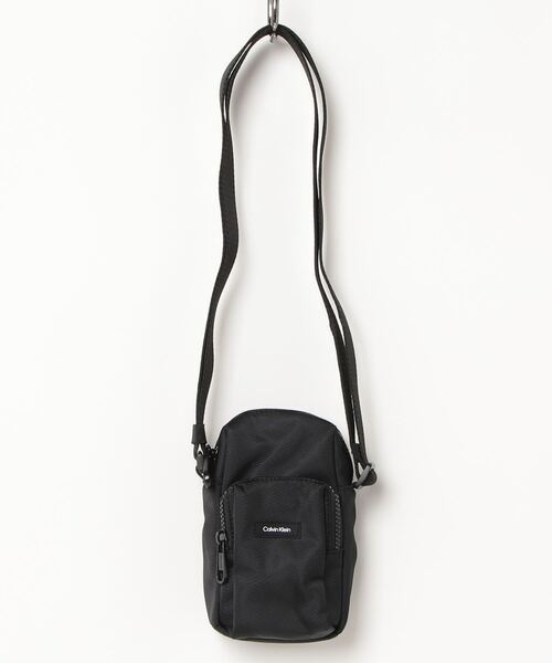 Calvin Klein◇ショルダーバッグ/レザー/BLK - その他 Calvin Klein◇ショルダーバッグ/レザー/BLK - その他