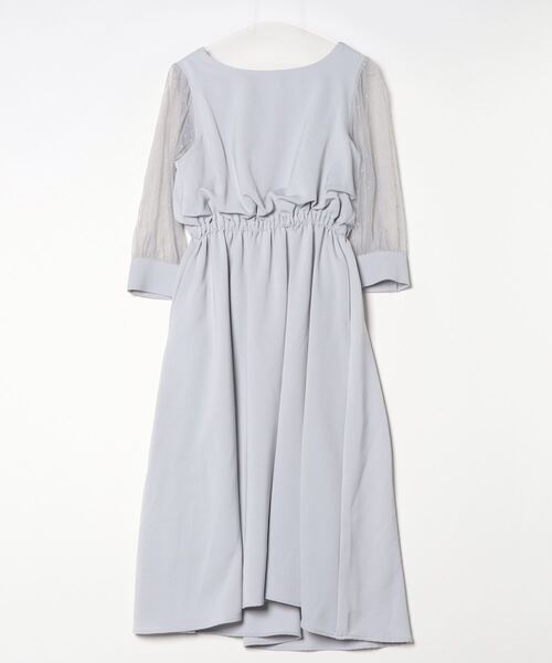 「apart by lowrys」 7分袖ワンピース L グレー レディース