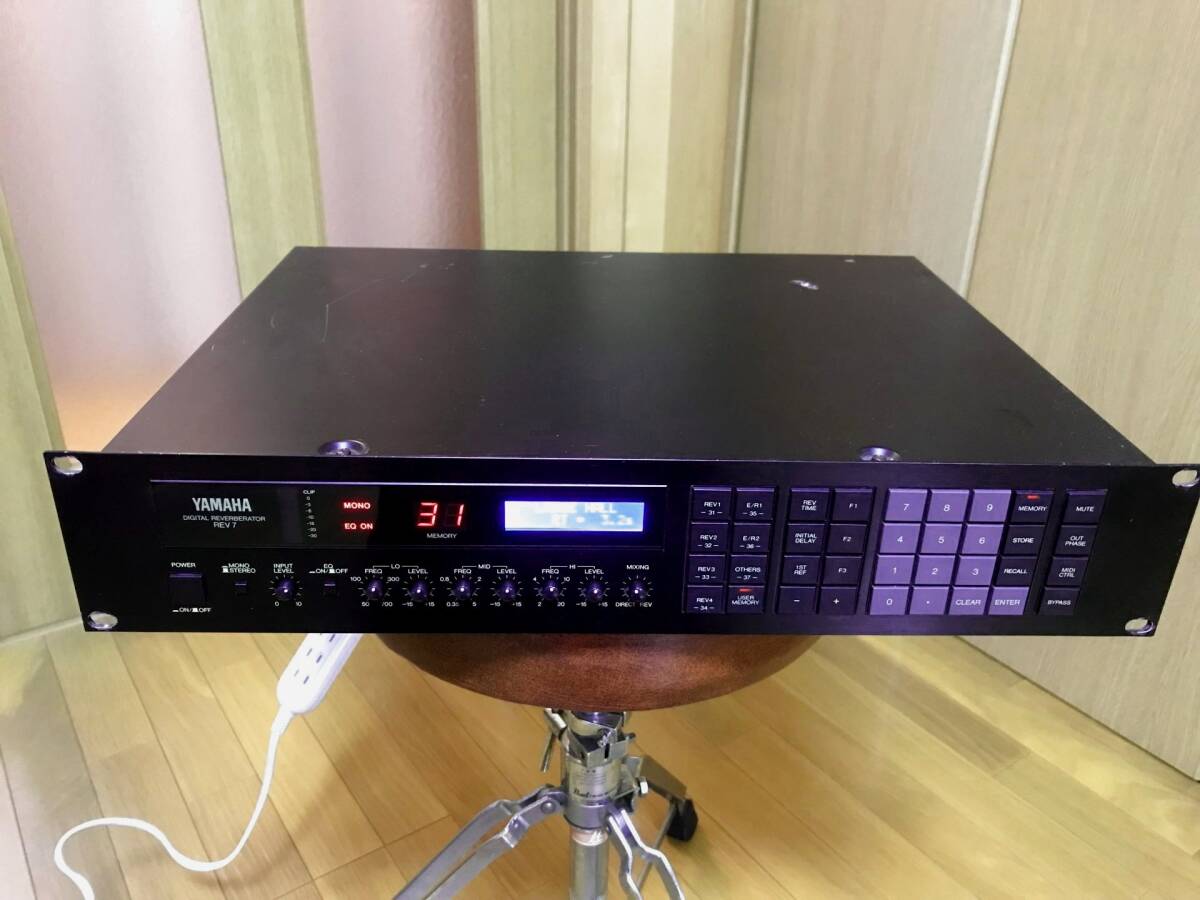YAMAHA Rev7 デジタルリバーブ 動作品 希少 レア Yahoo!オークション - YAMAHA デジタルリバーブ REV7 中古訳有り品