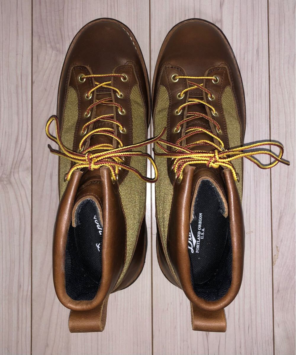 Danner CORNELIUS D219740 US10 28cm ダナー コーネリアス ブラウン カーキ 茶 コーデュラナイロン レザー マウンテンブーツ ライト LIGHT