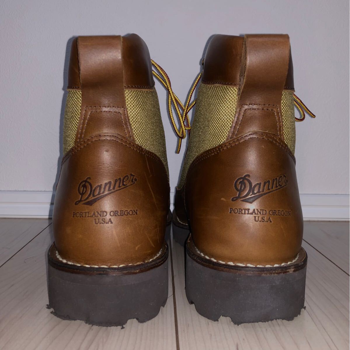 Danner CORNELIUS D219740 US10 28cm ダナー コーネリアス ブラウン カーキ 茶 コーデュラナイロン レザー マウンテンブーツ ライト LIGHT