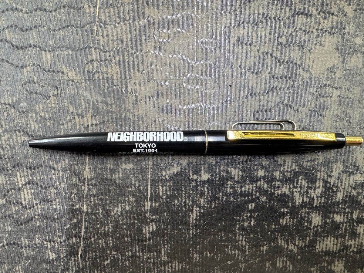 ★ NEIGHBORHOOD ネイバーフッド BiC ビック ブラック/ ゴールド ボールペン USED 筆記用具