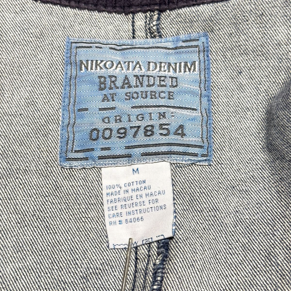 90s Mサイズ デニム カバーオール nikoata denim メンズ 90s Mサイズ デニム カバーオール nikoata denim メンズ