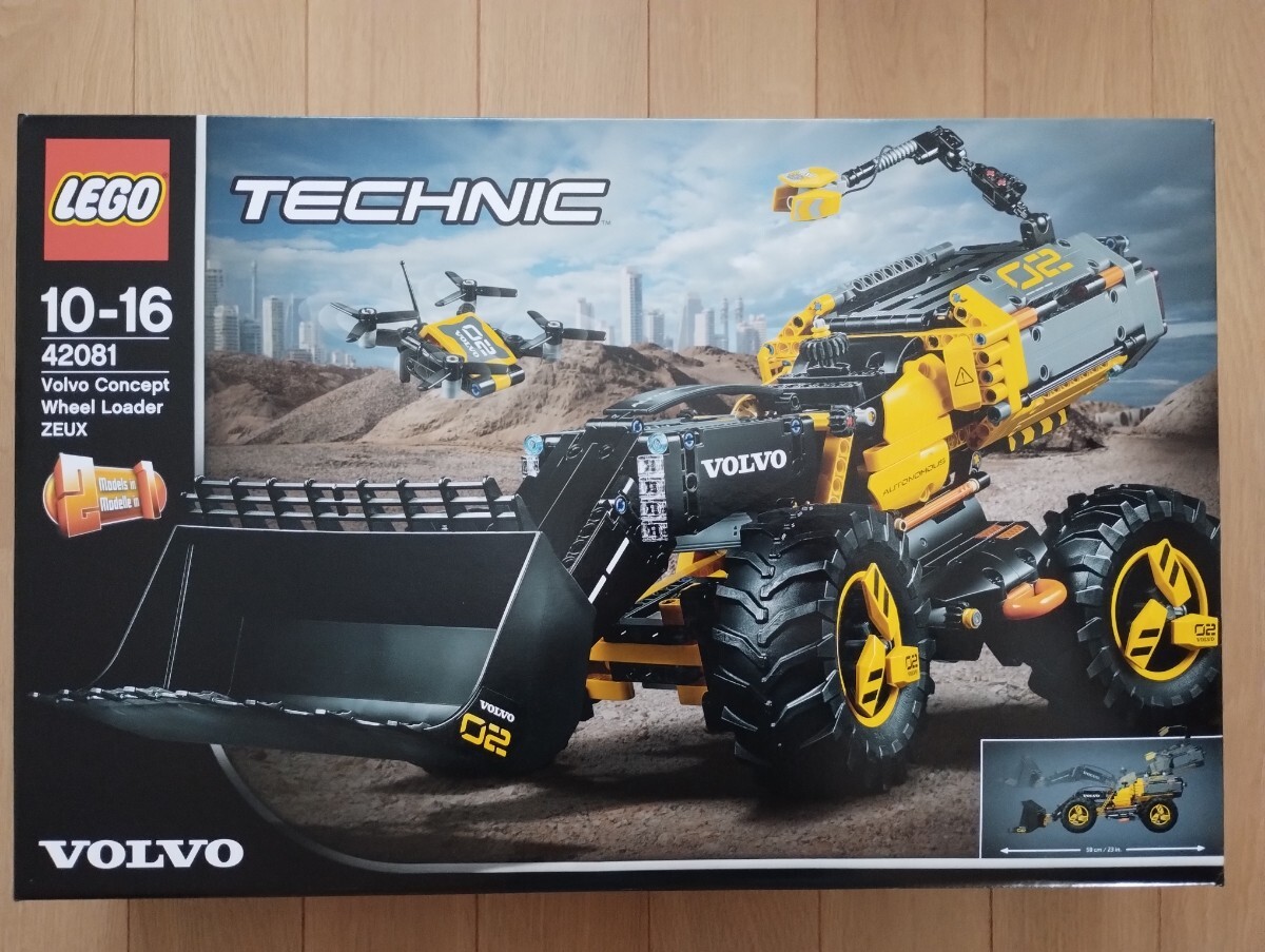 LEGO42081 ボルボ コンセプトホイールローダー ZEUX 未開封未組立 レゴ テクニック レゴ テクニック