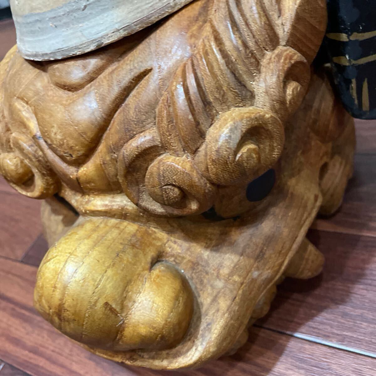 獅子 木彫り 獅子舞 獅子頭 木製 木彫 置物 祭礼 加賀獅子 彫刻 獅子 木彫り 獅子舞 獅子頭 木製 木彫 置物 祭礼 加賀獅子 彫刻