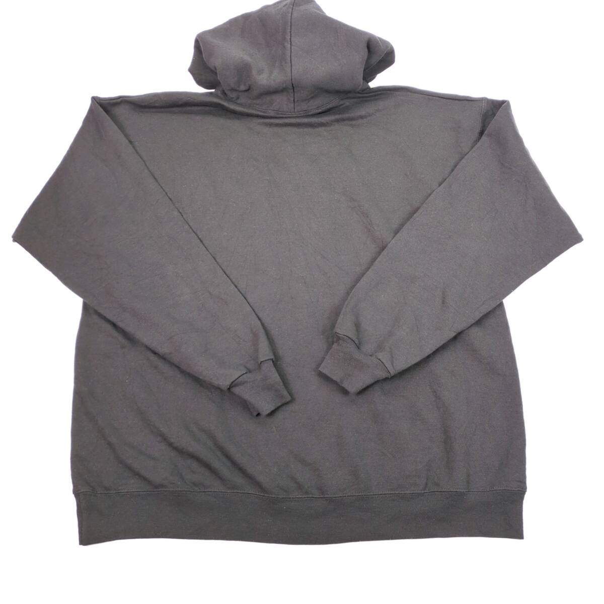 XL Hanes プルオーバーパーカー 裏起毛 マフポケットTEXAS A＆M ブラック pa0590_画像2